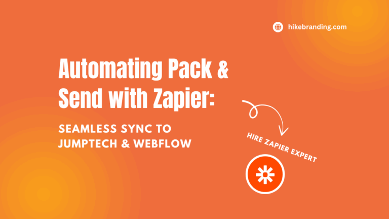Automating Pack and Send with Zapier