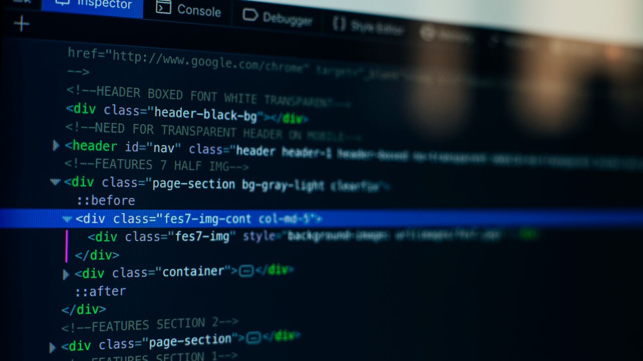 Source code on a computer screen, representing Open Dental API integration development